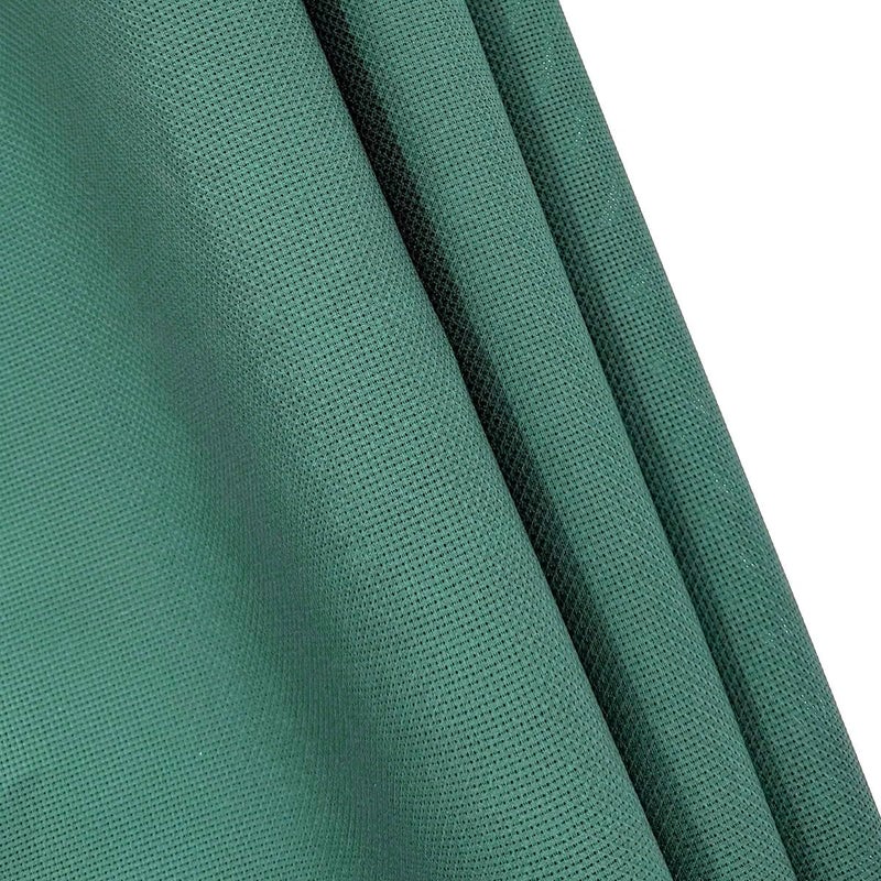 Zhenqing 14CT Aida Cloth - 30x35 Inch Cross Stitch Fabric for Embroidery, Pre-Cut Needlework Material, Acid-Free, Durable Weave(Dark Green) - Image 1